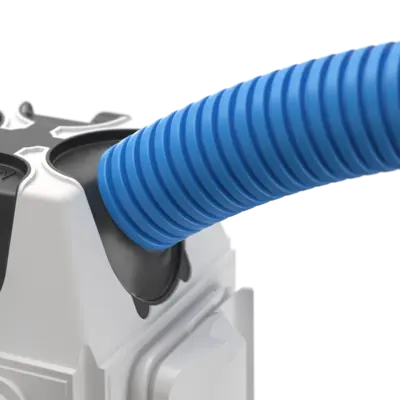 Permanently airtight pipe entry in M20 and M25.
