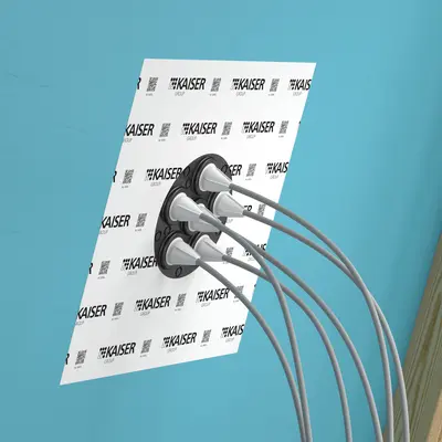 The sleeves guarantee permanent sealing of entries, even when cables are extremely kinked. Retrofitting is easy.
