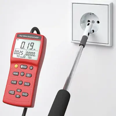 With the help of various test procedures such as thermographic photographs, the blower-door-test and thermo anemometer measurements, we and various neutral institutions have proven the level of air tightness achieved by KAISER installation systems.