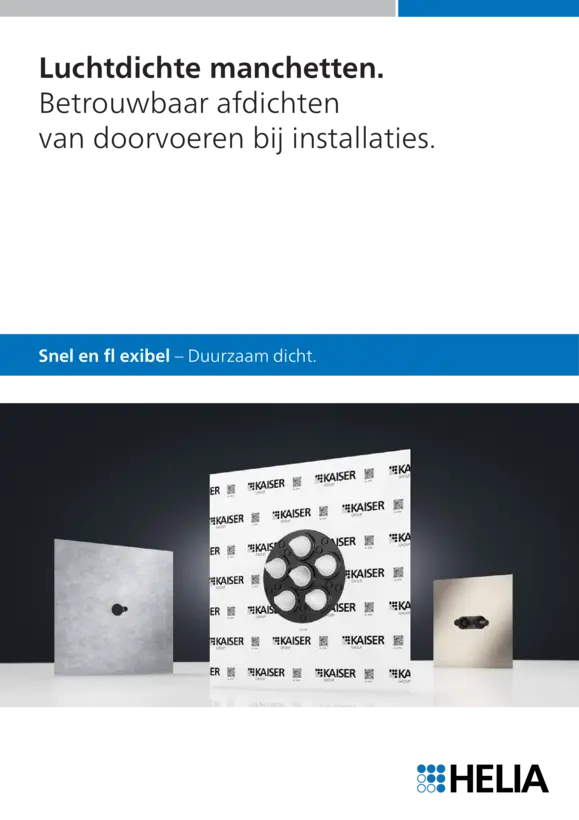 Luchtdichte manchetten