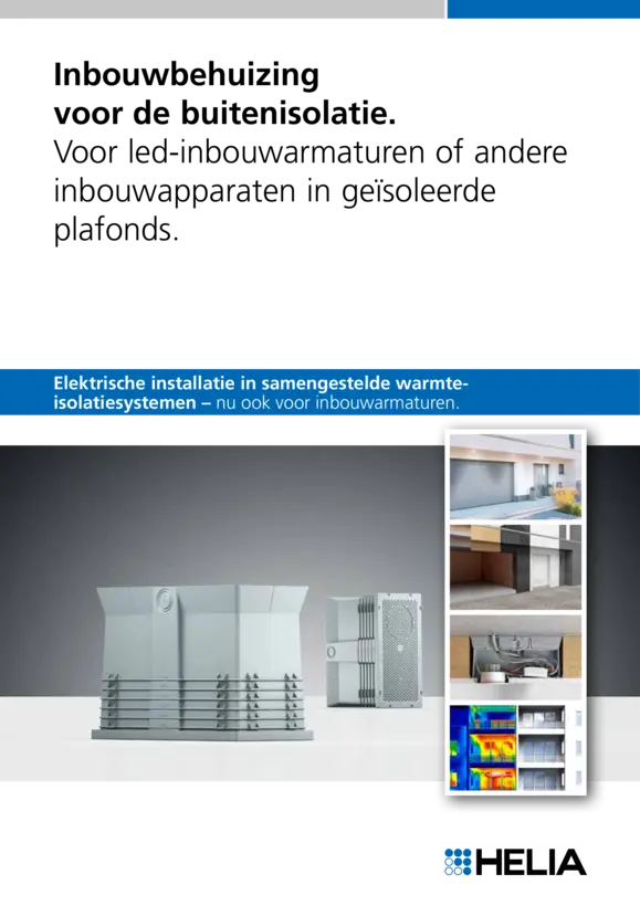Inbouwbehuizing ThermoX® Iso +