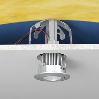 Installation of the luminaire.
