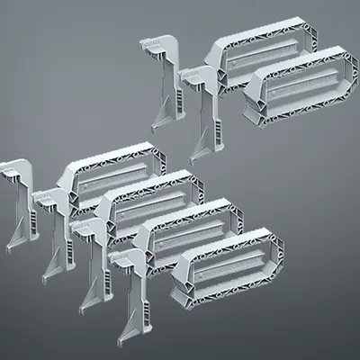 Prefix® installation sets (item no. 1299-65) for HaloX® 100 and for HaloX® 180/250 (item no. 1299-66) are available as an option for mounting to the opposing formwork.