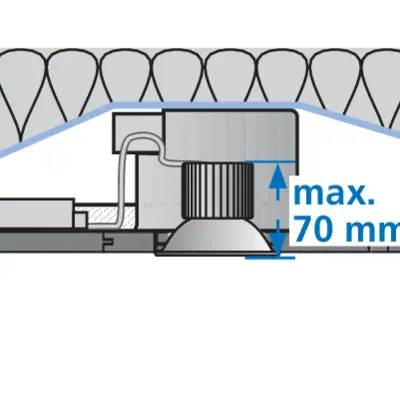 up to 6.6 W / ET max. 70 mm