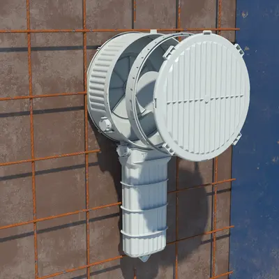 HaloX® Ø 250: extension 25 or 50 mm front or rear (art. no. 1283-25 & 1283-50).
