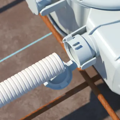 The combination conduit entry provides a secure connection for both jacketed and non-jacketed pipes,...