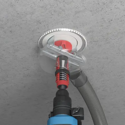 With the KAISER VARIOCUT (e.g. item no. 1089-00), the required installation openings can be made with millimetre precision in the universal mineral fibre front parts (e.g. item no. 1281-11).