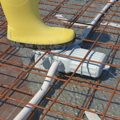 All HaloX® installation housings are robustly designed and meet the requirements of the harsh conditions at the construction site and in the concrete plant.