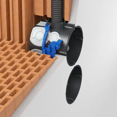 ...the box is securely and permanently fixed in place.