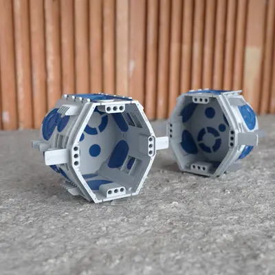The UP¹ Fix family with rib fixing for mounting without plaster.