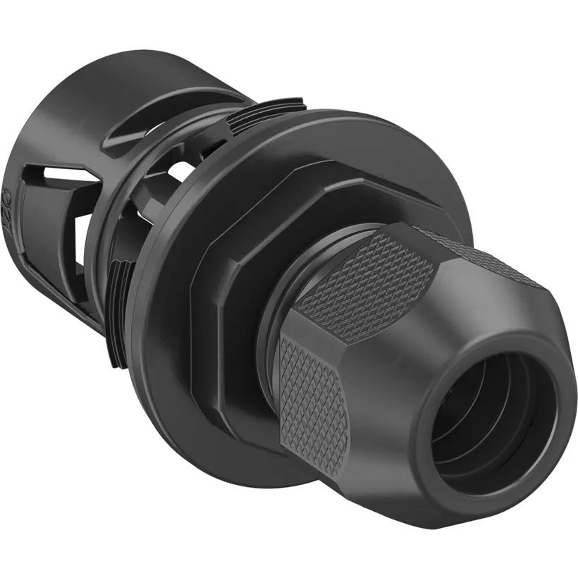 - Traversa a scatto Syntec® per facciata
- Nero