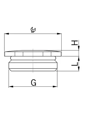 - mit 6-kant
- mit O-Ring