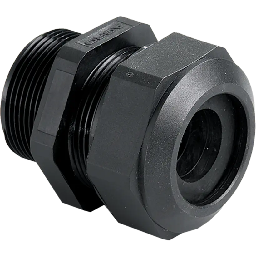 - Schwarz RAL 9005
- Zweiteiliger Dichteinsatz