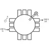 - Toepasbaar in holle plafondconstructies.
- Geschikt voor rachelplafonds en metalstudplafonds.
- Connectoren van Wago-Winsta RD
- Voorzien van 1x voeding (male zwart), 1x schakelaar (female bruin), 1x lichtpunt op centraaldoosdeksel.