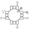 - Toepasbaar in holle plafondconstructies.
- Geschikt voor rachelplafonds en metalstudplafonds.
- Connectoren van Wago-Winsta RD
- Voorzien van 1x voeding (male zwart), 1x serieschakelaar (female bruin), 1x doorschakeling lichtpunt (female wit), 1x lichtpunt op centraaldoosdeksel.