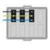 - Voorzien van VD-draad 2,5 mm².
- Alle connectoren zijn standaard voorzien van vergrendeling.
- Prefabricated with connection wires 2.5 mm²
- Suitable for WAGO WINSTA® MIDI or Wieland gesis® CLASSIC GST18®