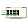 - Voorzien van VD-draad 2,5 mm².
- Alle connectoren zijn standaard voorzien van vergrendeling.