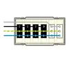 - Zwarte en witte delen gescheiden te schakelen.
- Voorzien van VD-draad 2,5 mm².
- Alle connectoren zijn standaard voorzien van vergrendeling.