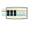 - Zwarte en witte delen gescheiden te schakelen.
- Voorzien van VD-draad 2,5 mm².
- Alle connectoren zijn standaard voorzien van vergrendeling.