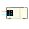 - Voorzien van VD-draad 2,5 mm².
- Alle connectoren zijn standaard voorzien van vergrendeling.