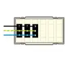 - Voorzien van VD-draad 2,5 mm².
- Alle connectoren zijn standaard voorzien van vergrendeling.