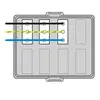 - Voorzien van VD-draad 2,5 mm².
- Alle connectoren zijn standaard voorzien van vergrendeling.