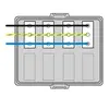 - Voorzien van VD-draad 2,5 mm².
- Alle connectoren zijn standaard voorzien van vergrendeling.