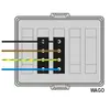 - Voorzien van VD-draad 2,5 mm².
- Alle connectoren zijn standaard voorzien van vergrendeling.