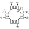 - Toepasbaar in holle plafondconstructies.
- Geschikt voor rachelplafonds en metalstudplafonds.
- Attema connectoren Installeren 2.0.
- Voorzien van 1x voeding (male rood), 1x schakelaar (female bruin), 3x doorschakeling lichtpunt (female wit), 1x lichtpunt op centraaldoosdeksel
