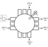 - Toepasbaar in holle plafondconstructies.
- Geschikt voor rachelplafonds en metalstudplafonds.
- Attema connectoren Installeren 2.0.
- Voorzien van 1x voeding (male rood), 1x voeding lichtpunt (male wit), 1x lichtpunt op centraaldoosdeksel