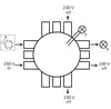- Toepasbaar in holle plafondconstructies.
- Geschikt voor rachelplafonds en metalstudplafonds.
- Attema connectoren Installeren 2.0.
- Voorzien van 1x voeding (male rood), 1x voeding lichtpunt (male wit), 1x doorschakeling lichtpunt (female wit), 1x lichtpunt op centraaldoosdeksel