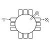 - Toepasbaar in holle plafondconstructies.
- Geschikt voor rachelplafonds en metalstudplafonds.
- Attema connectoren Installeren 2.0.
- Voorzien van 1x voeding lichtpunt (male wit), 1x lichtpunt op centraaldoosdeksel, geen voeding WCD/centraaldoos/apparaat
- Voorzien van 1x extra lichtpunt