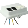 - Zwarte en witte delen gescheiden te schakelen.
- Voorzien van VD-draad 2,5 mm².
- Alle connectoren zijn standaard voorzien van vergrendeling.
- Prefabricated with connection wires 2.5 mm²
- Suitable for WAGO WINSTA® MIDI or Wieland gesis® CLASSIC GST18®