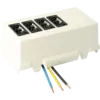 - Voorzien van VD-draad 2,5 mm².
- Alle connectoren zijn standaard voorzien van vergrendeling.