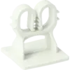 - Very good clamping.
- Bottom plate prevents the spacer from being pushed into the soft substrate
- Lateral coverage 15 mm
- Applicable to insulation material and permanent formwork systems
- Can be applied on insulating material and permanent formwork systems