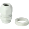 - Robuuste nylon diafragma wartel M20, inclusief contramoer M20.
- Klembereik Ø 7 - 13 mm.
- Voor toepassing op kabeldozen met gecombineerde M20/M25 breekpoorten.
- Metrische schroefdraad M20.
- Zeskanthoekmaat: 23 mm.
- Tapdraad: 10 mm.