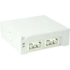 - Einschließlich Montageplatte und Abdeckung.
- Abmessungen 120 x 120 x 40 mm.
- Die Dose kann in beliebiger Ausrichtung installiert werden.
- Schnelle Installation auf verschiedenen Zentral- und Unterputzdosen.
- Mögliche Lochmuster, siehe Montageanleitung.
- Geeignet für abgehängte Decken und Doppelböden.
- Ausgestattet mit VD-Draht 2,5 mm².
- Alle Gehäuse sind serienmäßig mit einer Verriegelung ausgestattet.
- Anschluss per vorkonfektionierter Aderleitung 2,5 mm²
- Geeignet für die Montage in abgehängten Decken und im Unterflurbereich
- passende Kabelverschraubung M20 für eine Zuleitung 3×1,5mm2 oder 3×2,5mm2: AGRO Progress 1571.20.110
- passende Kabelverschraubung M20 für zwei Zuleitungen 3×1,5mm2: AGRO Progress 1571.20.2.075