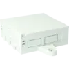 - Einzelne MultiPD-Box ausgestattet mit:
- Abmessungen Dose: 120x120x45 mm.
- Koppelbare Montageplatte mit Befestigungslaschen für Schraub- und Nagelmontage
- Ausbrechöffnungen für M20-Kabelverschraubung, GST 18/Winsta Midi 3-, 4- und 5-polig und BST14.
- Dieses Produkt kann frei konfiguriert werden.
- Die Dose kann in beliebiger Ausrichtung installiert werden.
- Geeignet für Doppelböden und abgehängte Decken.
- Ausbrechöffnungen für M20-Kabelverschraubung, WAGO WINSTA® MIDI / Wieland gesis® CLASSIC GST18® 3-, 4- und 5-polig sowie BST14.