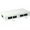 - Compleet stekkerbare MultiPD doos.
- Afmetingen tweevoudige doos: 240 x 120 x 45 mm
- 1x 3-polige ingang en 9x 3-polige uitgang, inclusief vergrendelingen.
- Koppelbare montageplaat met bevestigingsoren, geschikt voor zowel schroef als schietbevestiging.
- Bedrading: 2,5 mm².
- Voorzien van VD-draad 2,5 mm².
- Connection via connector input
- Suitable for mounting in suspended ceilings and underfloor areas