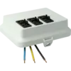 - Voorzien van VD-draad 2,5 mm².
- Alle connectoren zijn standaard voorzien van vergrendeling.
- Prefabricated with connection wires 2.5 mm²
- Suitable for WAGO WINSTA® MIDI or Wieland gesis® CLASSIC GST18®
