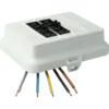 - 5-polig deel te gebruiken als voeding van dimbare hoog-frequent-armaturen.
- Voorzien van VD-draad 2,5 mm².
- Alle connectoren zijn standaard voorzien van vergrendeling.
- Prefabricated with connection wires 2.5 mm²
- Suitable for WAGO WINSTA® MIDI or Wieland gesis® CLASSIC GST18®