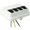 - Voorzien van VD-draad 2,5 mm².
- Alle connectoren zijn standaard voorzien van vergrendeling.
