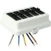 - Voorzien van VD-draad 2,5 mm².
- Alle connectoren zijn standaard voorzien van vergrendeling.