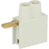 - Voor het aftakken van lichtgroepen of het aansluiten van componenten (bijvoorbeeld contactdoos).
- Aansluitbereik tot 2 x 10 mm².