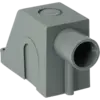 - Equipped with conical tube inlet with tube snapper.
- Applicable for floor-wall connections/connections and floor-meter box connections/connections.
- Quick and easy realisation of a relevant end.
- Without unnecessary bends, easy wire pulling.