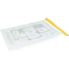 - Protects your working drawing against water, dust and dirt.
- Transparent plastic.
- Convenient closure.