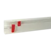 - 2 volledig gescheiden compartimenten.
- Geschikt voor installatie met VD-draad.
- Inclusief 4 sets clip C40 (kort en lang).