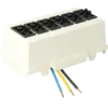 - Voorzien van VD-draad 2,5 mm².
- Alle connectoren zijn standaard voorzien van vergrendeling.