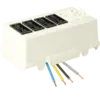 - Zwarte en witte delen per paar gescheiden te schakelen.
- Voorzien van VD-draad 2,5 mm².
- Alle connectoren zijn standaard voorzien van vergrendeling.