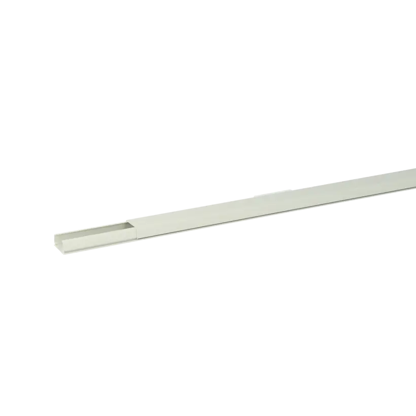 - Supplied with mounted cover.
- Suitable for bell, signal, telephone, control and coax cable.
- Internal dimensions: 16 x 9 mm